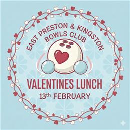 VALENTINES LUNCH 13TH FEBRUARY