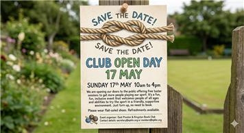 CLUB OPEN EVENING 10 JUNE 6 PM - 8 PM