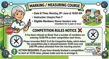 MARKING/MEASURING COURSE 8 JUNE 10 AM