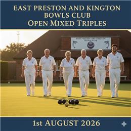 OPEN MIXED TRIPLES TOURNAMENT 1ST AUGUST 2026